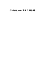 Предварительный просмотр 1 страницы Netberg Aeon J460 M2 JBOD Manual