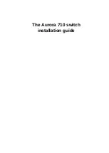 Netberg Aurora 710 Installation Manual preview