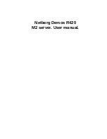 Netberg Demos R420 M2 User Manual preview