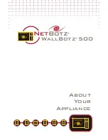 Предварительный просмотр 1 страницы NetBotz wallbotz 500 User Manual