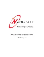 NetBurner MOD5272 Quick Start Manual preview