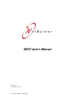 NetBurner SB72 User Manual предпросмотр