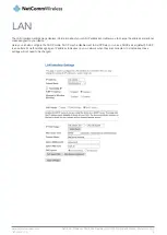 Preview for 19 page of NetComm Wireless NF15ACV User Manual