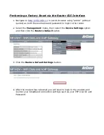 Preview for 3 page of NetComm Wireless NF1ADV Quick Start Manual