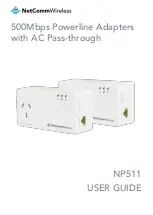 NetComm Wireless NP511 User Manual preview