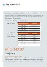 Предварительный просмотр 22 страницы NetComm Wireless NTC-140 Quick Start Manual