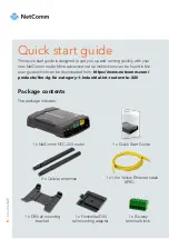 Preview for 2 page of NetComm Wireless NTC-223 Quick Start Manual