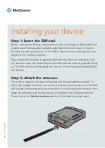 Preview for 8 page of NetComm Wireless NTC-223 Quick Start Manual