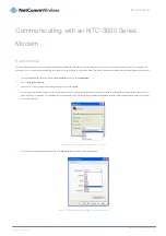 Preview for 27 page of NetComm Wireless NTC-3000-01 User Manual