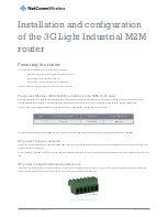 Preview for 18 page of NetComm Wireless NWL-12 Series User Manual