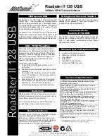 NetComm 128Kbps ISDN Terminal Adapter II 128 USB Technical Specifications preview