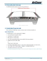 Предварительный просмотр 15 страницы NetComm AG-200E User Manual