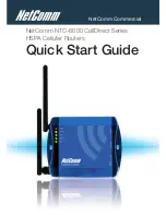 Preview for 1 page of NetComm CallDirect NTC-6900 Quick Start Manual