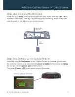 Preview for 7 page of NetComm CallDirect NTC-6900 Quick Start Manual