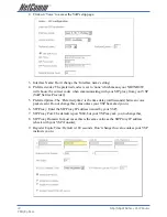 Предварительный просмотр 18 страницы NetComm Freshtel NB9W Quick Start Manual