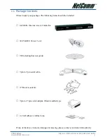 Preview for 5 page of NetComm IAC4000 User Manual