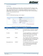 Preview for 83 page of NetComm IAC4000 User Manual