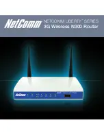 Preview for 1 page of NetComm Liberty Series 3G18Wn Instruction Booklet