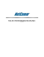 NetComm N3G005W Manual preview