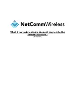 NetComm NB16WV Faq preview