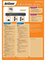 Preview for 2 page of NetComm NB704 Specifications