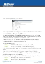 Preview for 70 page of NetComm NB8WVPN User Manual