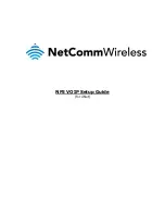 Предварительный просмотр 1 страницы NetComm NF5 Setup Manual