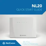 NetComm NL20 Quick Start Manual preview