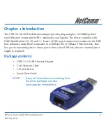 Предварительный просмотр 3 страницы NetComm NP1020 Quick Start Manual