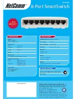 Preview for 2 page of NetComm NP2008HS Specifications