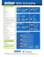 Предварительный просмотр 2 страницы NetComm NP201AV Specifications