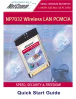 Предварительный просмотр 1 страницы NetComm NP7032 Quick Start Manual