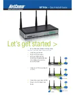 NetComm NP740n Quick Install Manual preview