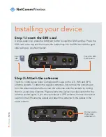 Preview for 6 page of NetComm NTC-140W Series Quick Start Manual