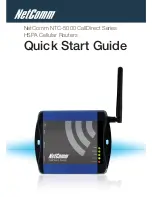 Preview for 1 page of NetComm NTC-5908 Quick Start Manual