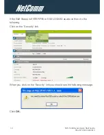 Preview for 12 page of NetComm NTC-5908 Quick Start Manual