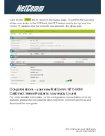 Preview for 16 page of NetComm NTC-5908 Quick Start Manual
