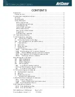 Preview for 2 page of NetComm NTC-6000 SERIES Command Manual