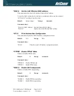 Preview for 24 page of NetComm NTC-6000 SERIES Command Manual