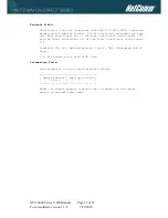 Preview for 32 page of NetComm NTC-6000 SERIES Command Manual
