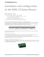 Preview for 17 page of NetComm NWL-12-01 User Manual