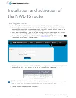 Preview for 19 page of NetComm NWL-15 User Manual