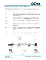 Предварительный просмотр 7 страницы NetComm Power Over Ethernet NPPOE1001 Quick Start Manual