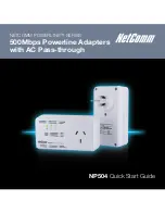 NetComm POWERLINE NP504 Quick Start Manual preview