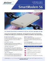 NetComm Smart Modem SM5695 Specifications предпросмотр