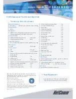 Preview for 2 page of NetComm V100 Specifications