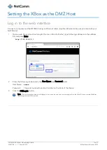 Preview for 2 page of NetComm XBox NF1901ACV Setup Manual