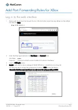 Preview for 4 page of NetComm XBox NF1901ACV Setup Manual