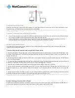 Предварительный просмотр 2 страницы NetCommWireless NP505 User Manual