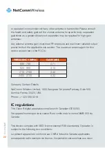 Предварительный просмотр 22 страницы NetCommWireless NTC-100 Quick Start Manual